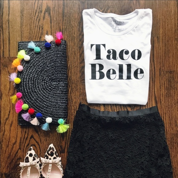 LAST ONE! taco belle tee {white} - Picture 2 of 2